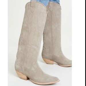 JEFFREY CAMPBELL Calvera Tall Western Boots Size 6